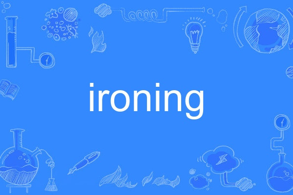 ironing