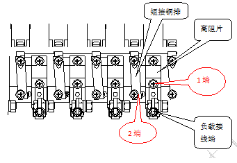 高阻櫃內部示意圖