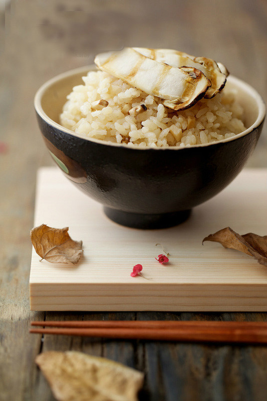 松茸飯