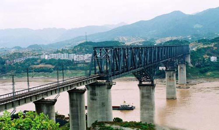 長壽長江鐵路大橋