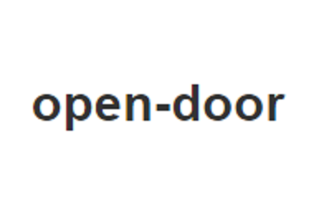 open-door