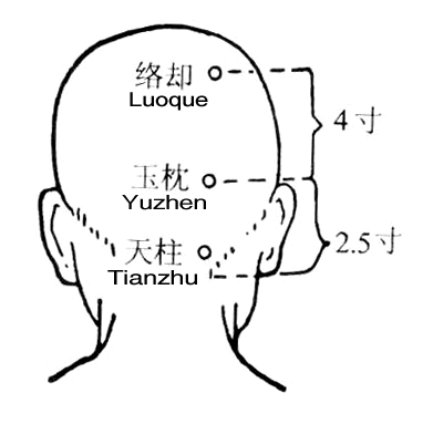 天柱穴