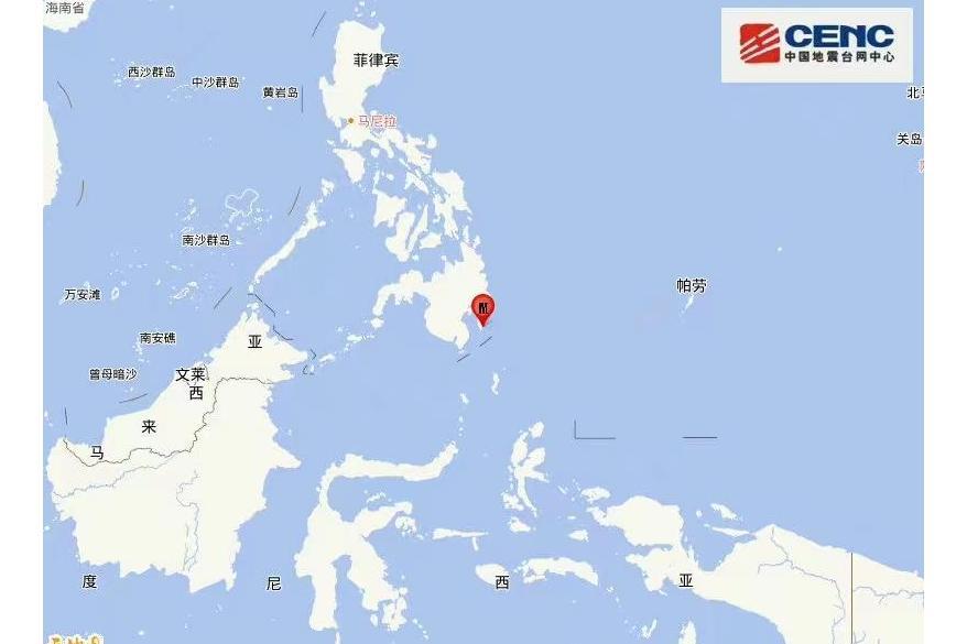 12·10棉蘭老島海域地震