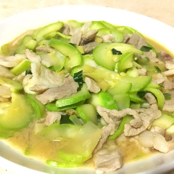 茭瓜瘦肉湯