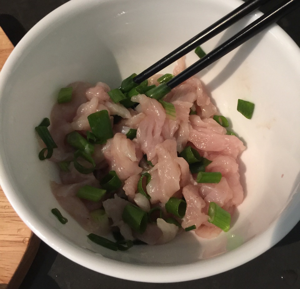 雞肉白菜粥