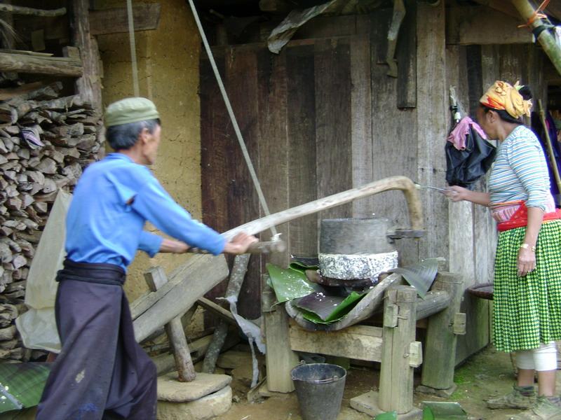 村民生活勞動情景