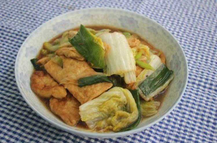 臼菜燜油豆腐