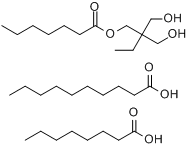 庚酸、辛酸、癸酸、三甲醇基丙烷的混合酯化物