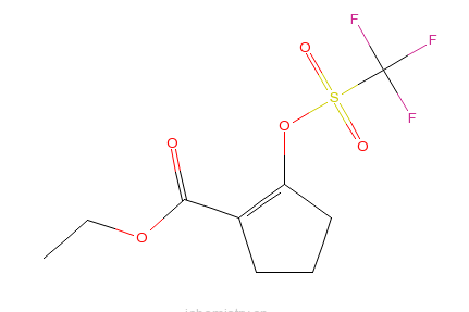 2-（三氟甲基磺醯氧基）-1-環戊烯-1-甲酸乙酯