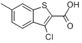 3-氯-6-甲基-2-苯並噻吩甲酸