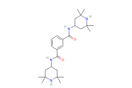 N,N\x27-雙（2,2,6,6-四甲基-4-哌啶基）-1,3-苯二甲醯胺