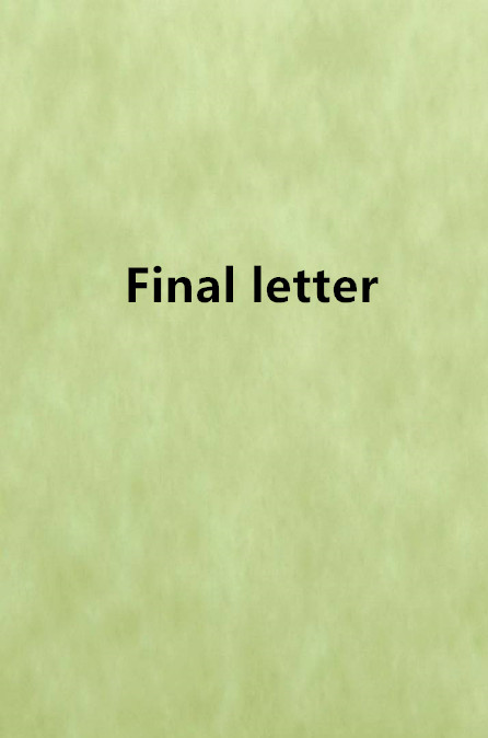 Final letter