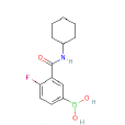 3-（環己基氨甲醯基）-4-氟苯基硼酸