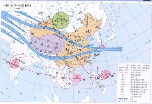 天山準靜止鋒