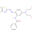 N-[5-[雙[2-（乙醯基氧）乙基]氨基]-2-[（6-氯-2-苯並噻唑基）偶氮]苯基]-苯醯胺