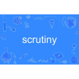 Scrutiny