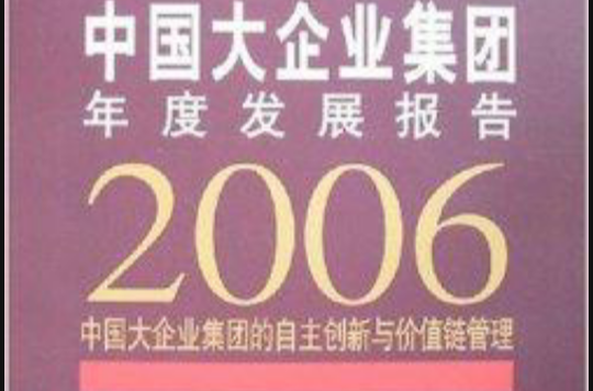 中國大企業集團年度發展報告2006