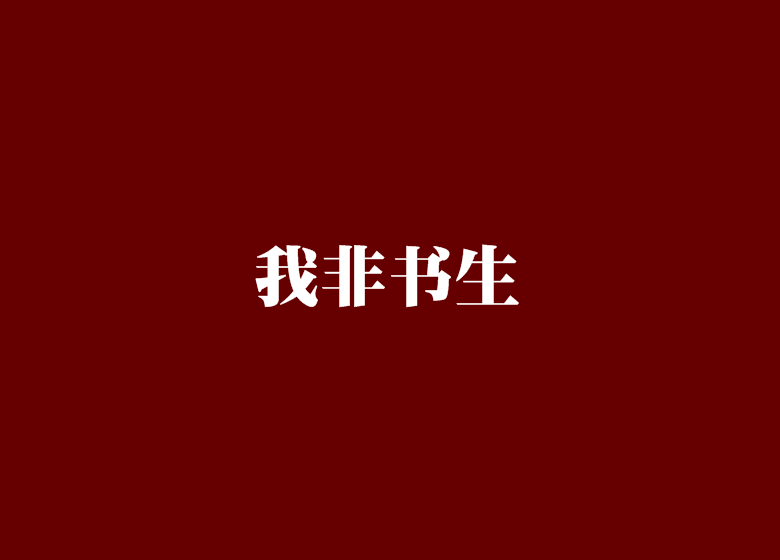 我非書生