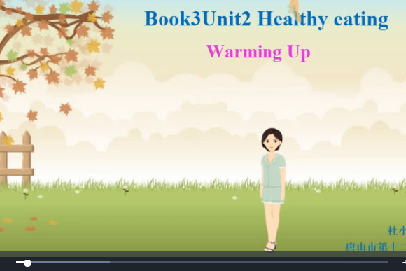 Book3Unit2 Healthy eating Warming Up