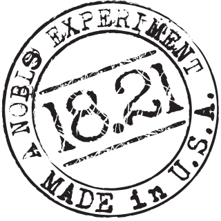 A NOBLE EXPERIMENT 18.21 MADE IN U.S.A.