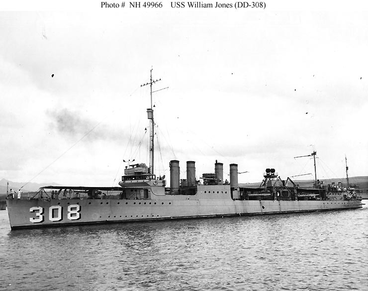 威廉·瓊斯號驅逐艦