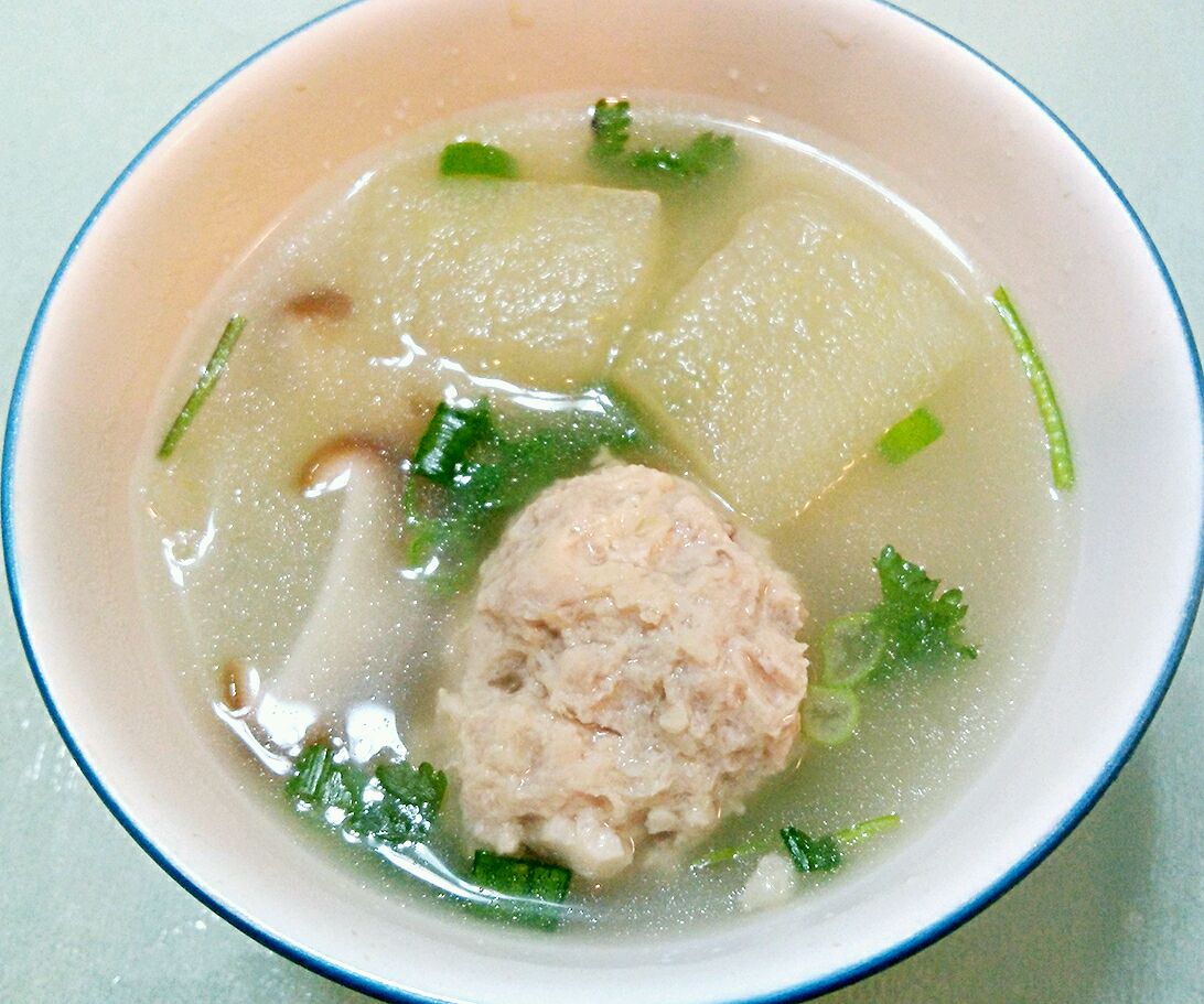 菜瓜肉丸湯