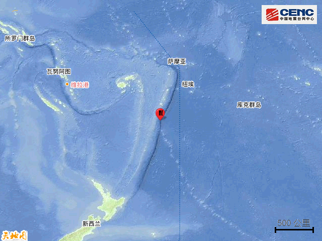 6·25湯加群島地震