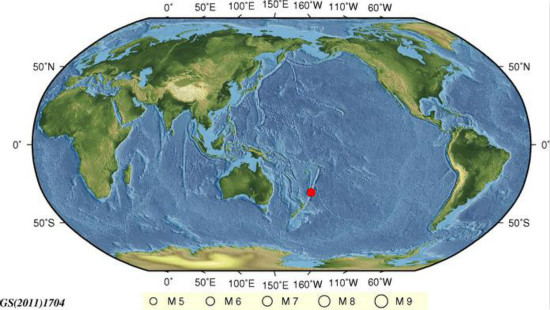 7·8克馬德克群島地震