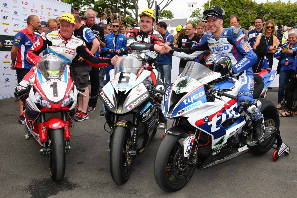 曼島TT三巨頭: McGuinness, M Dunlop, Hutchinson