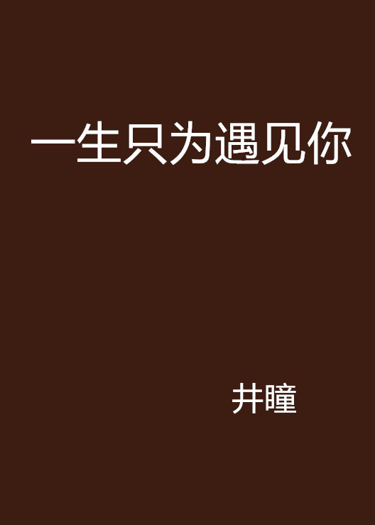 一生只為遇見你(小說作品)