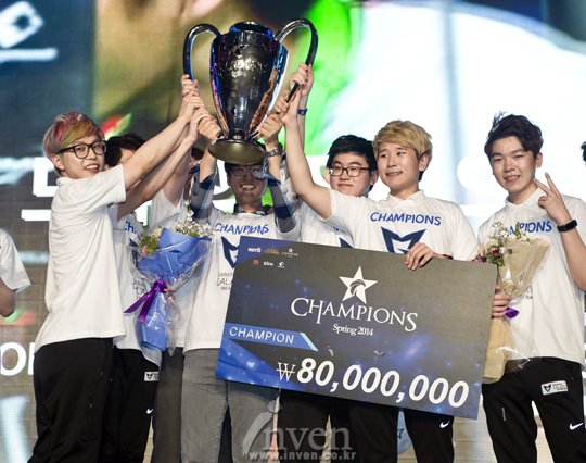 OGN 2014春季賽舉杯