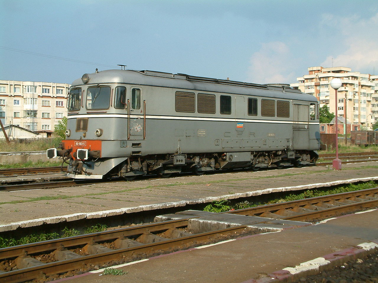 ND2的原型車——060 DA型柴油機車