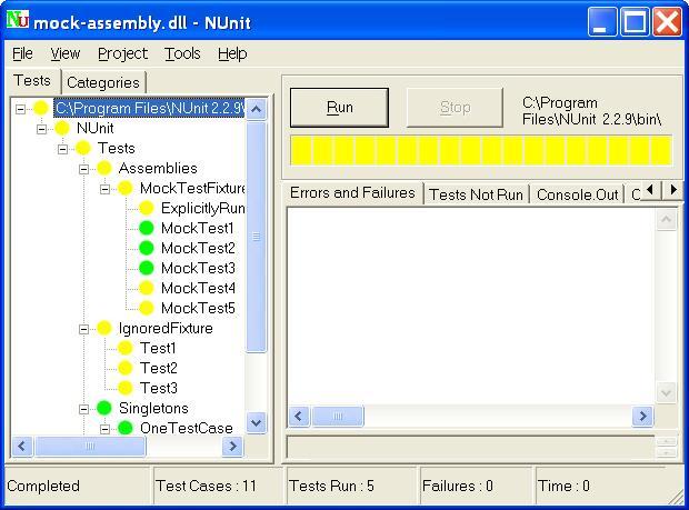 Nunit-Gui