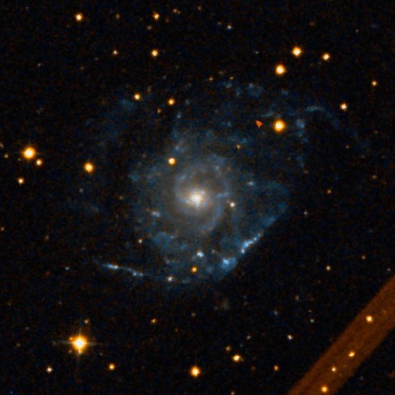 NGC 2805 DSS2 彩色圖