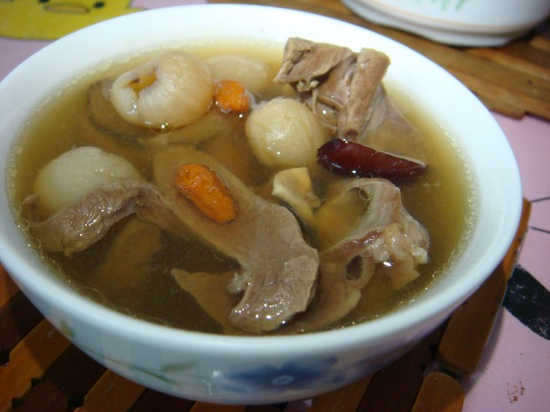 圓肉核桃豬肉湯