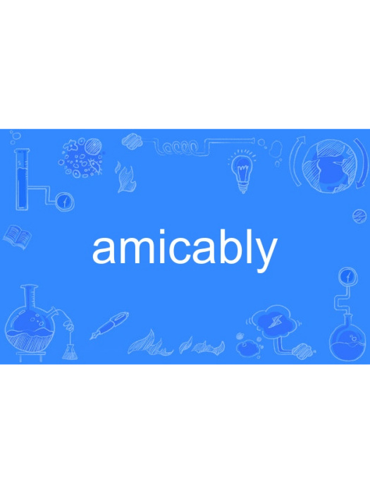 amicably