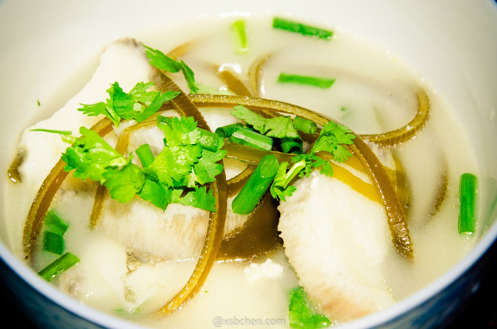 山藥海帶鯽魚湯