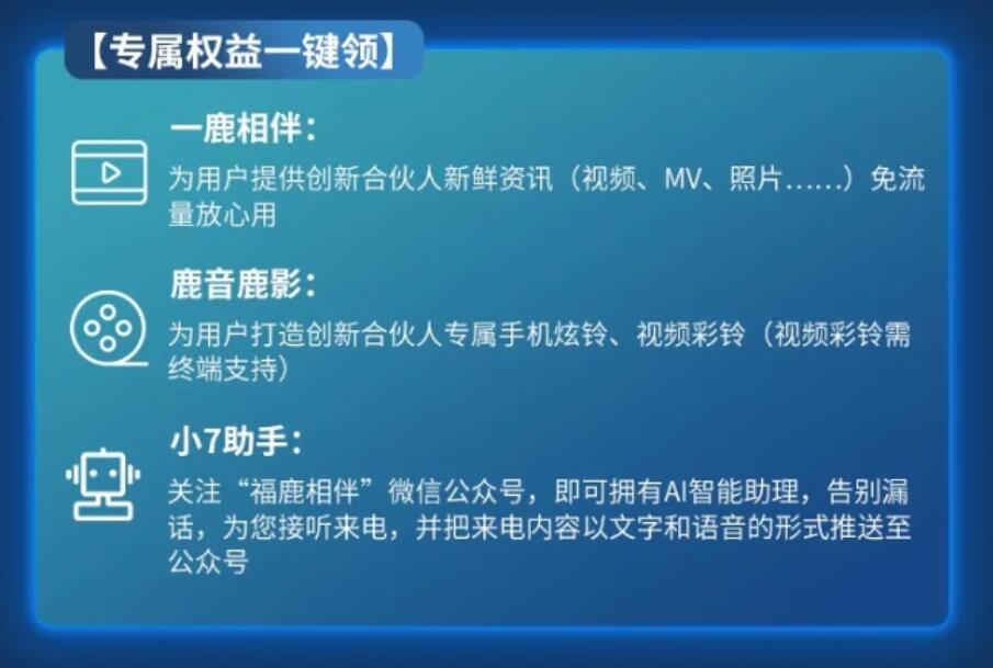 福鹿相伴卡