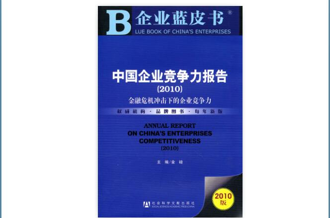中國企業競爭力報告：金融危機與企業戰略