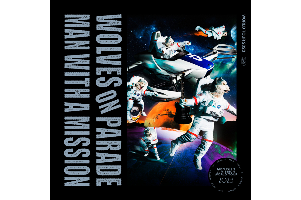 MAN WITH A MISSION\x22WOLVES ON PARADE\x22世界巡迴演唱會