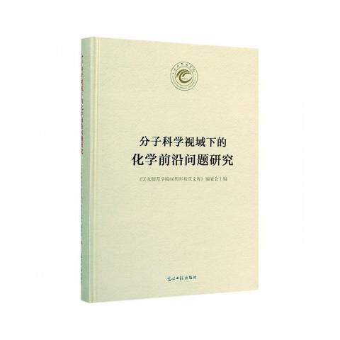 分子科學視域下的化學前沿問題研究