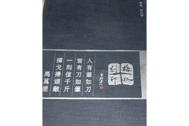 梅奴刻印(2008年嶽麓書社出版的圖書)