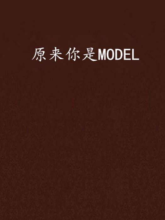 原來你是MODEL