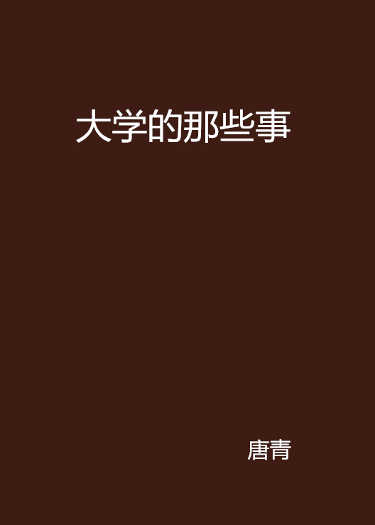 大學的那些事(小說)