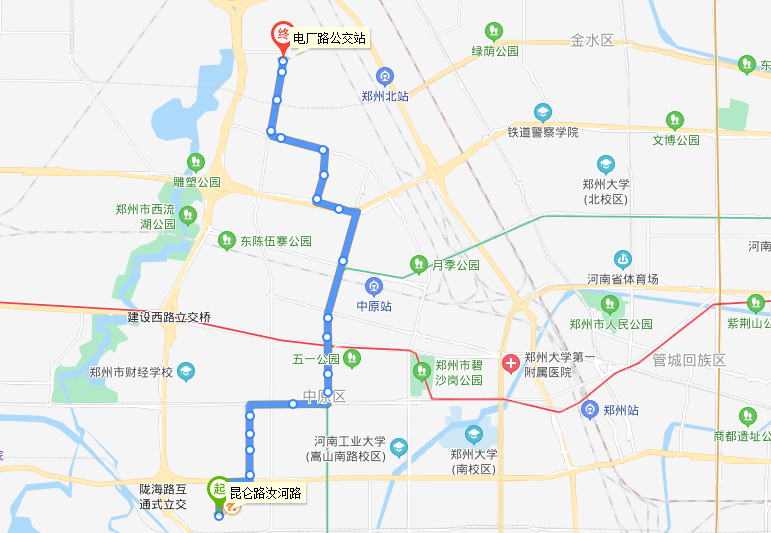 鄭州公交B13路