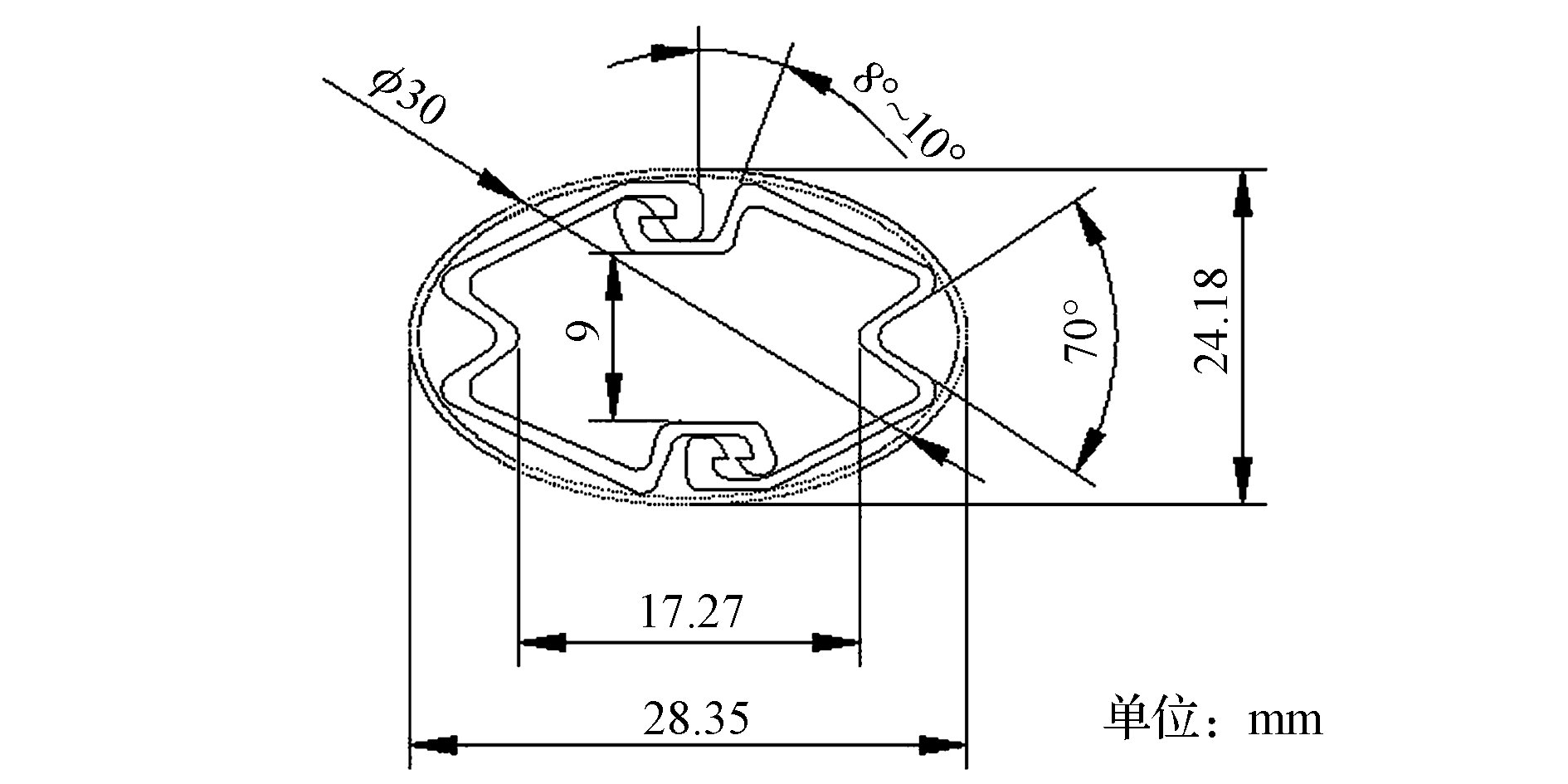 炮孔深度