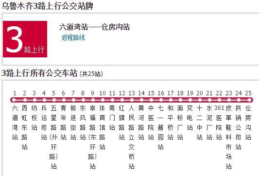 烏魯木齊公交3路