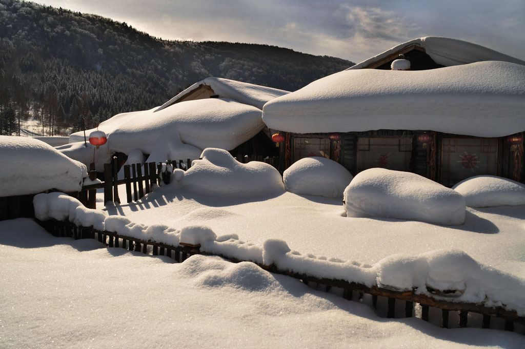 東北雪景