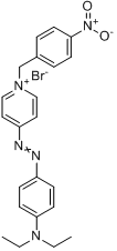 1-（4-硝基苯基）-4-（4-二乙氨基苯偶氮基）溴化吡啶