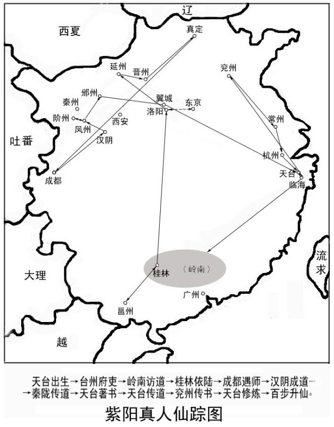 張伯端仙蹤圖